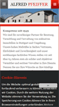 Mobile Screenshot of pfeiffer-immobilien.de